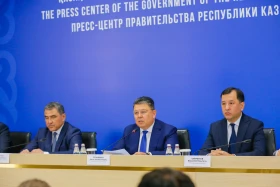 Қазақстан Үкіметі отырысының қорытындысы бойынша баспасөз конференциясы - фото 1