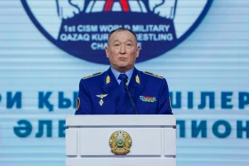 Астанада әскерилер арасында қазақ күресінен алғашқы әлем чемпионаты басталды - фото 9