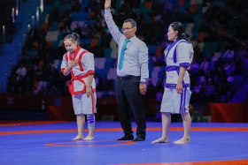 Астанада әскерилер арасында қазақ күресінен алғашқы әлем чемпионаты басталды - фото 10