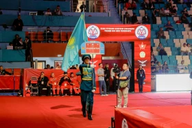 Астанада әскерилер арасында қазақ күресінен алғашқы әлем чемпионаты басталды - фото 2