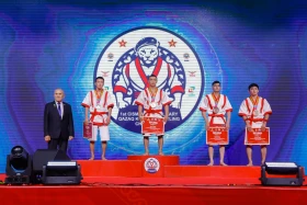 Астанада әскерилер арасында қазақ күресінен алғашқы әлем чемпионаты басталды - фото 17