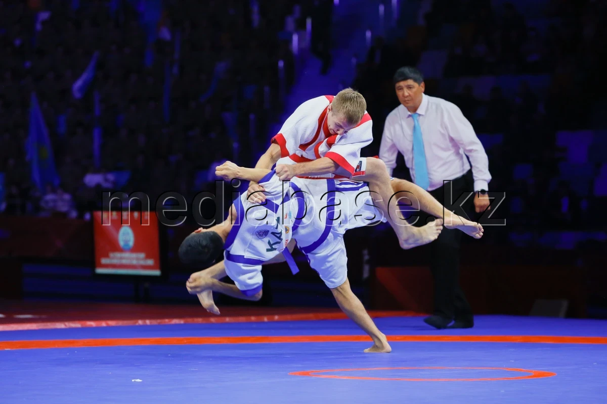 Астанада әскерилер арасында қазақ күресінен алғашқы әлем чемпионаты басталды - фото 1