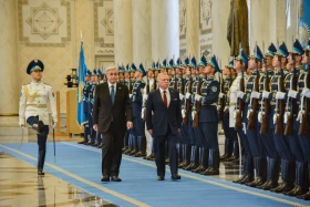 King of Jordan arrives at Akorda - photo 1