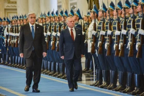 Қасым-Жомарт Тоқаев Ақордада Иордания Королін қарсы алды - фото 9