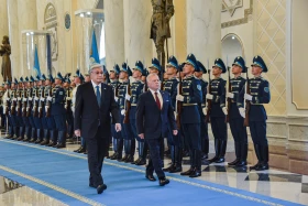 Қасым-Жомарт Тоқаев Ақордада Иордания Королін қарсы алды - фото 10