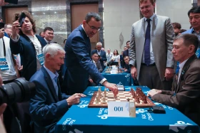 Мәулен Әшімбаев республикалық шахмат турнирінің «Senat Open» финалын ашты. - фото 14