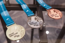 Мәулен Әшімбаев республикалық шахмат турнирінің «Senat Open» финалын ашты. - фото 17