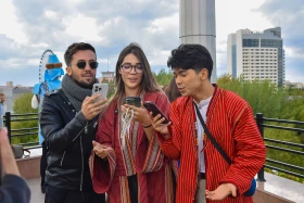 Silk Way Star жобасының қатысушылары Қазақстанды Конституция күнімен құттықтады - фото 14