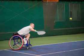 Корттағы тең мүмкіндіктер: Шымкентте арбамен теннистен Қазақстан чемпионаты өтуде - фото 3