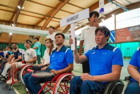 Корттағы тең мүмкіндіктер: Шымкентте арбамен теннистен Қазақстан чемпионаты өтуде - фото 6