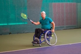 Корттағы тең мүмкіндіктер: Шымкентте арбамен теннистен Қазақстан чемпионаты өтуде - фото 12