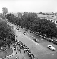 Л. И. Брежневтің Алматыға сапары. 1970 жыл. - фото 1