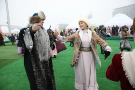 Көктемдей құлпырған Наурыз мерекесінен көріністер - фото 11