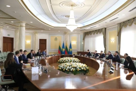 Литва Республикасының Сыртқы істер министрі Габриэлюс Ландсбергистің Астанаға ресми сапары - фото 4