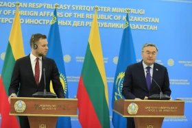 Литва Республикасының Сыртқы істер министрі Габриэлюс Ландсбергистің Астанаға ресми сапары - фото 6
