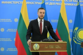 Литва Республикасының Сыртқы істер министрі Габриэлюс Ландсбергистің Астанаға ресми сапары - фото 9