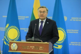 Литва Республикасының Сыртқы істер министрі Габриэлюс Ландсбергистің Астанаға ресми сапары - фото 11