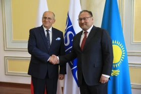 Встреча главы ОБСЕ с заместителем главы МИД РК - фото 1