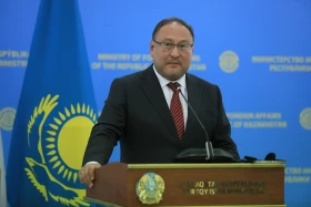 Meeting of the OSCE Head with the Deputy Minister of Foreign Affairs of the Republic of Kazakhstan - photo 4