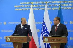 Meeting of the OSCE Head with the Deputy Minister of Foreign Affairs of the Republic of Kazakhstan - photo 8