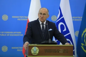 Meeting of the OSCE Head with the Deputy Minister of Foreign Affairs of the Republic of Kazakhstan - photo 9