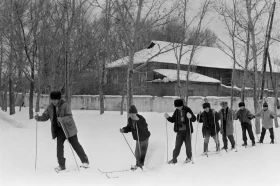 Медеу мұз айдынындағы қысқы сәттер - фото 18