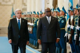 Тоқаев Конго Президентіне: Астанаға арнайы келуіңіз қазақ еліне деген құрметтің көрінісі - фото 7