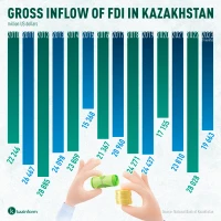 Қазақстанға тікелей шетелдік инвестицияларды тарту динамикасы - фото 1