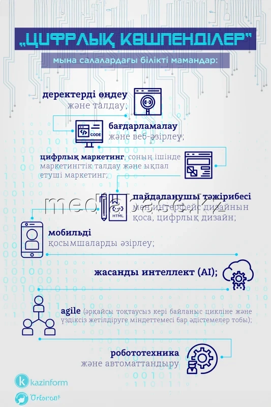 Цифрлық көшпенділер – заманауи цифрлық салалардың білікті мамандары - фото 1