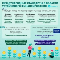 Международные стандарты в области устойчивого финансирования - фото 1