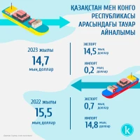 Қазақстан мен Конго Республикасы арасындағы тауар айналымы - фото 1