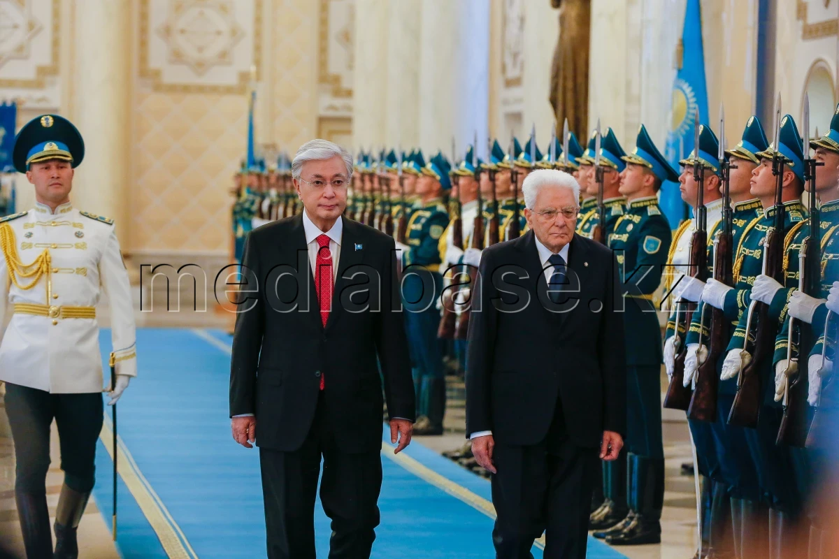 Kassym-Jomart Tokayev, Sergio Mattarella hold talks in Akorda - photo 1
