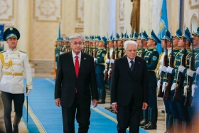 Kassym-Jomart Tokayev, Sergio Mattarella hold talks in Akorda - photo 1