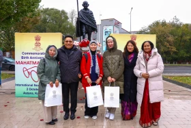 Астанада Махатма Гандидің 156 жылдығы аталып өтті - фото 7