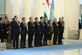 Қасым-Жомарт Тоқаев Мажарстан Президентін Ақордада қарсы алды - фото 6