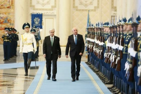 Қасым-Жомарт Тоқаев Мажарстан Президентін Ақордада қарсы алды - фото 4