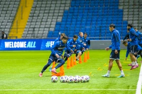 The Kazakhstan football team trained ahead of their match against Liechtenstein - photo 7