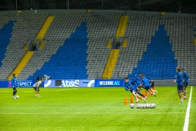 The Kazakhstan football team trained ahead of their match against Liechtenstein - photo 9