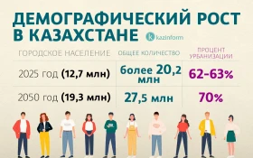 Demographic growth in Kazakhstan - photo 2