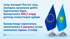 Еуропалық Одақтың Қазақстанға инвестициясы - фото 1