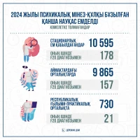Қазақстанда психикалық дерті бар науқастар саны - фото 2