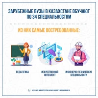 Қазақстандағы шетелдік университеттердің білім беру бағыттары - фото 2