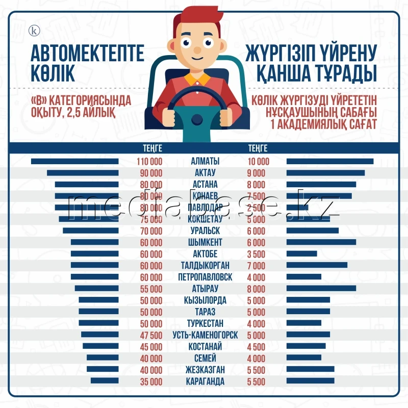 Cost of driving school training - photo 1