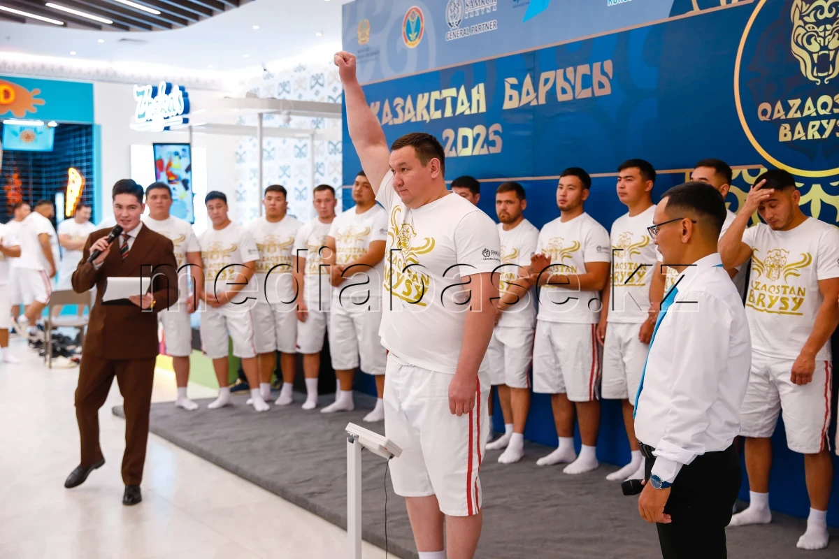 Республиканский турнир по қазақ күресі «Қазақстан Барысы — 2025» начался в Астане - фото 1