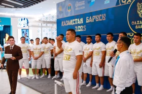 Республиканский турнир по қазақ күресі «Қазақстан Барысы — 2025» начался в Астане - фото 8