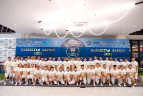 Республиканский турнир по қазақ күресі «Қазақстан Барысы — 2025» начался в Астане - фото 9