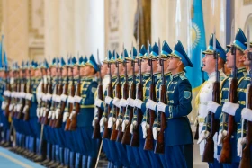 President of Finland arrives at Akorda - photo 8