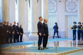 President of Finland arrives at Akorda - photo 2