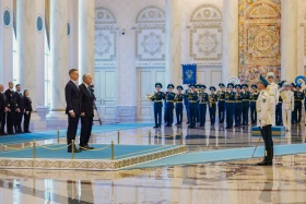 President of Finland arrives at Akorda - photo 3