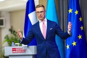 Finnish President Alexander Stubb outlines shifting world order in lecture at MNU - photo 1